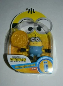 FISHER PRICE IMAGINEXT MINIONS THE RISE OF GRU - OTTO WITH GOLD DRAGON COIN - Picture 1 of 1