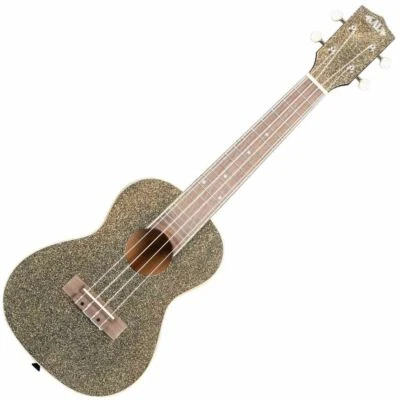 Kala Sparkle Series Concert Ukulele - Stardust Gold - Image 1 of 4