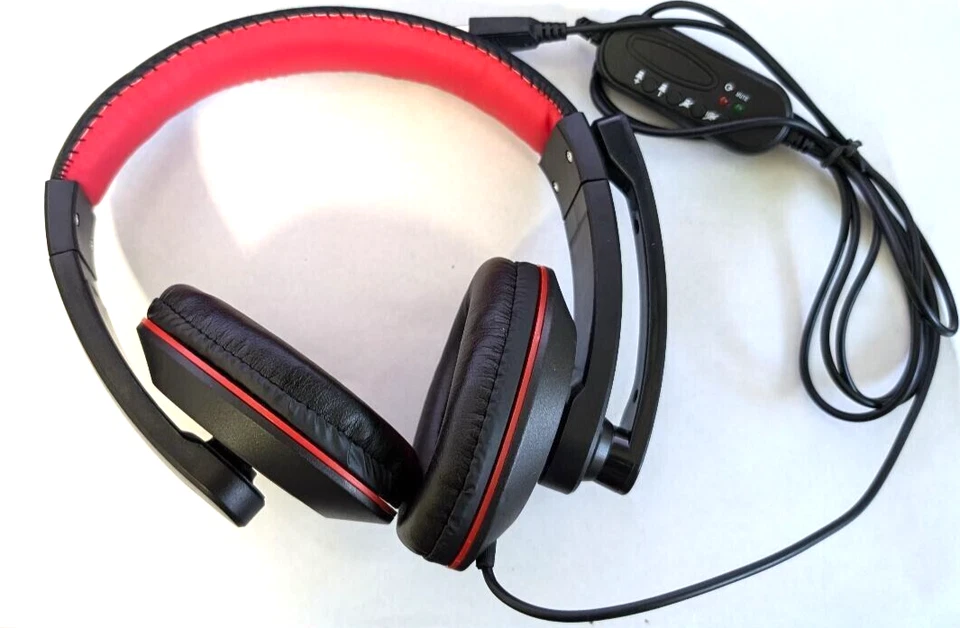 USB Wired Call Center Headset With Microphone Qty 10 - Image 1 of 1