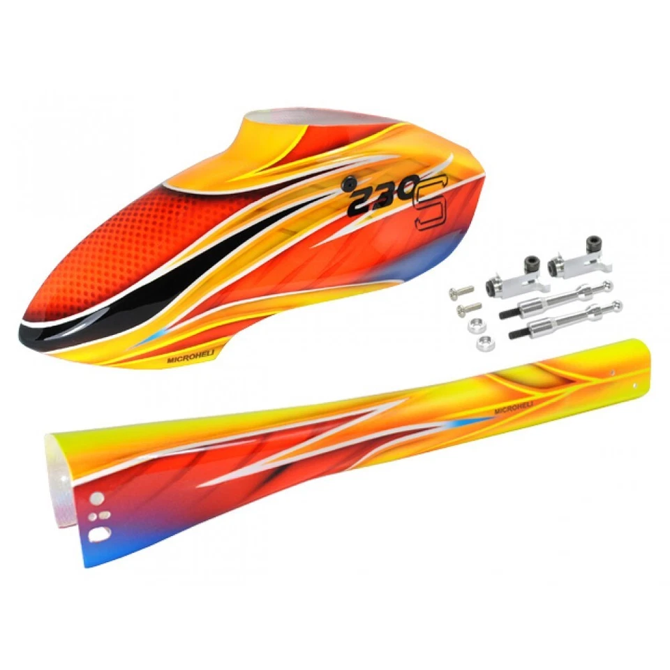 Microheli Airbrush Fiberglass Eternal Fuselage - BLADE 230 S / V2 / Smart - Image 1 of 1