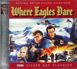 Ron Goodwin "WHERE EAGLES DARE" / "OPERATION CROSSBOW" FSM 3000 Ltd CD SEALED - Picture 1 of 2