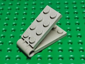 Lego Placa Bisagra 2x5 en 2x5 [3149c01] Original Gris Claro con Fulcro Negro x1 - Imagen 1 de 5