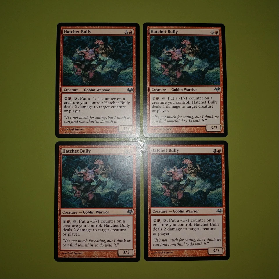 Hatchet Bully x4 Eventide 4x Playset Magic the Gathering MTG - Image 1 of 1