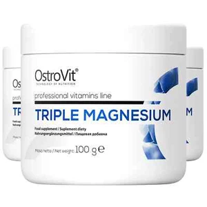 TRIPLE MAGNESIO - 100-300 g - Ayuda con calambres musculares - reducción de la fatiga - Imagen 1 de 4