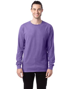 ComfortWash by Hanes Men's Garment-Dyed Long Sleeve T-Shirt - Picture 1 of 6