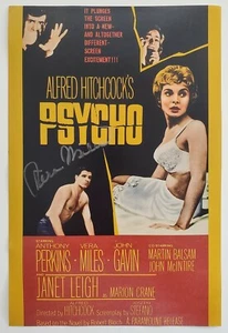 Póster fotográfico firmado por Vera Miles de 8x12 Psicosis Hitchcock actriz de terror LEGEND RAD - Imagen 1 de 1