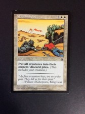 Wrath Of God, Mtg, Magic The Gathering, Portal, Rare