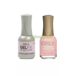 Orly Duo Perfect Pair Lacquer  + GelFX .6 Oz - Rose-Colored Glasses-No box - Picture 1 of 1