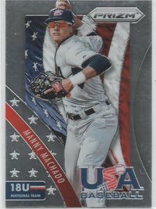 2014 Panini Prizm USA BASEBALL #2 Manny Machado SAN DIEGO PADRES Insert 11