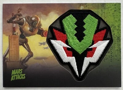 2013 Mars Attacks Invasion Tokyo Takedown Patch Robot Battle Patch Relic MP-3 - Image 1 of 2