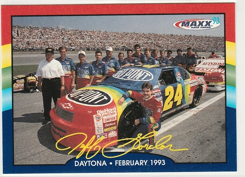 Jeff Gordon 1993 Maxx Special Edition #14 Daytona Feburary 1993 - Image 1 of 1