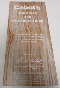 Cabot's Stain Wax and Interior Stains - Brochure and Chart - Australia - Vintage - Picture 1 of 11