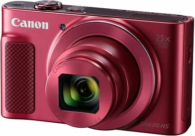 Canon Compact Digital Camera PowerShot SX620 HS Red Optical 25x Zoom