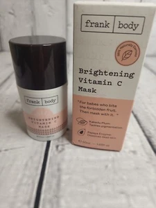 Mascarilla facial iluminadora corporal Frank con vitamina C.  Tamaño completo, 1,69 fl oz/50 ml.  - Imagen 1 de 5