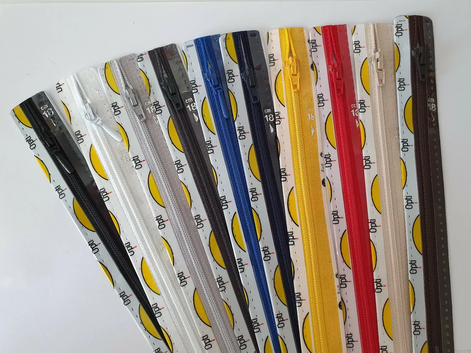 Reißverschlüsse Opti verschiedene Längen und Farben - Bild 1 von 1