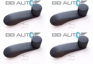 SET OF 4 INSIDE MANUAL WINDOW CRANK HANDLES FOR SILVERADO SIERRA AVALANCHE TRUCK - Picture 1 of 4