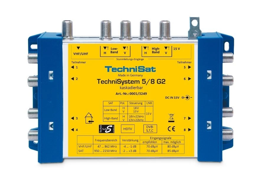 Technisat TechniSystem 5/8 G2 Multischalter - Bild 1 von 1