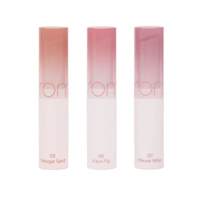 NEW Rom&nd Glasting Melting Balm Trio 3pc Lib Gloss Lippy Romand NIB - Image 1 of 4