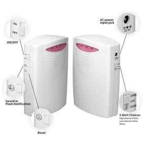 Wireless Driveway Alarm Alert System Security Garage Intruder PIR Motion Sensor - Picture 1 of 3