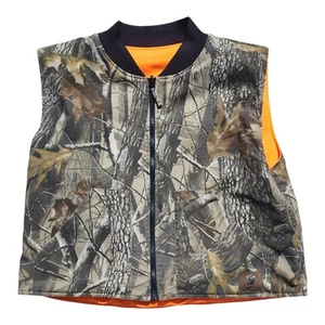 Reversible North American Hunting Club Life Member Realtree Hardwoods Camo Vest - Picture 1 of 5