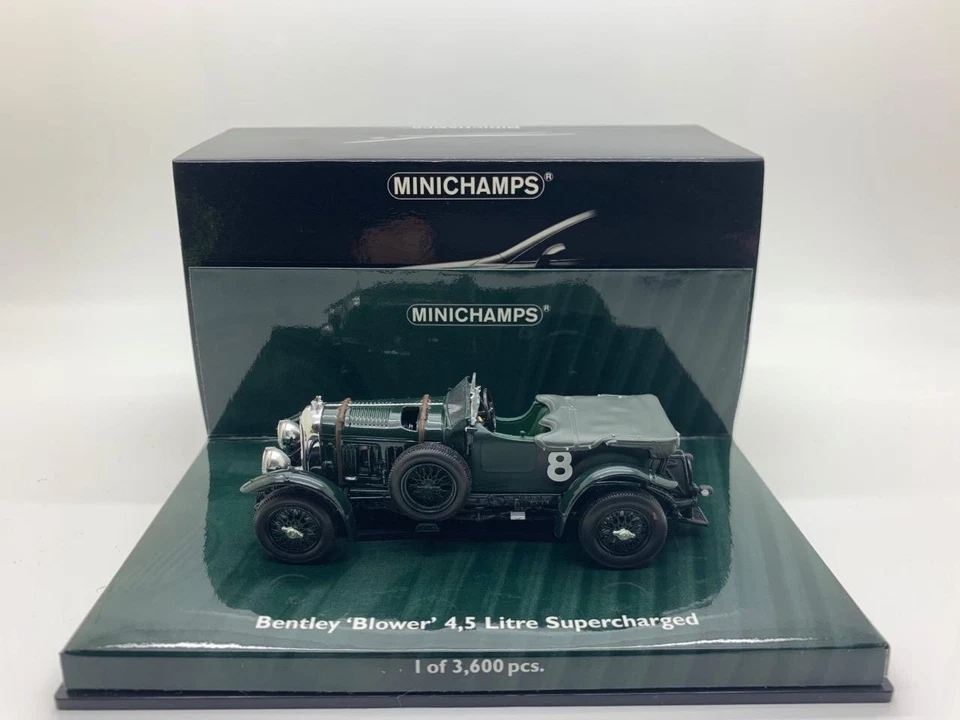 MINICHAMPS BENTLEY BLOWER 4.5L SUPERCHARGED LE MANS 1930 436 139530 1/43 - Immagine 1 di 1