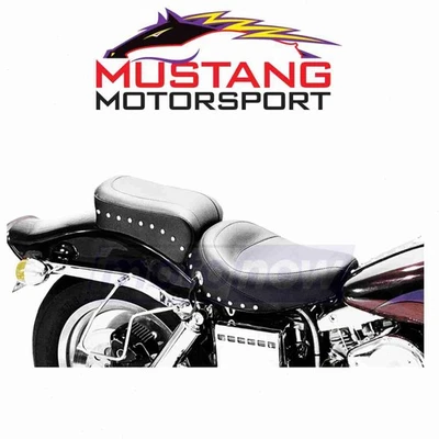 Mustang One-Piece Studded Seat for 1974-1984 Harley Davidson FXE Super Glide ol - Image 1 of 4