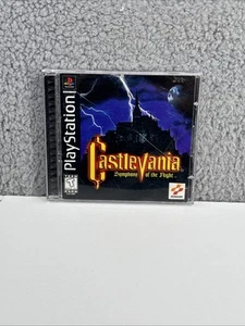 Castlevania Symphony of the Night PlayStation PS1 Black Label Complete - Tested - Picture 1 of 13