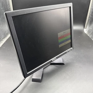 Dell E156FP 15" Flat Panel LCD Color Display Monitor w/ stand + VGA + cord  A - Picture 1 of 6
