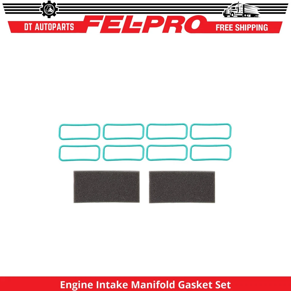 Para 2005-2006 Pontiac GTO 6.0L conjunto de junta coletor de admissão de motor Fel-Pro inferior - Imagem 1 de 1