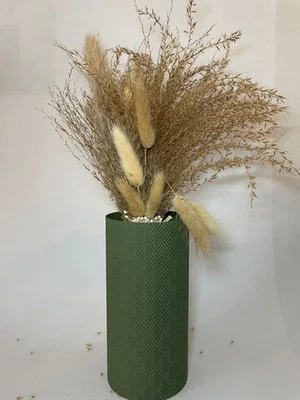 3D-gedruckte Designer-Vase – Modern, Minimalistisch - für Deko & Trockenblumen - Bild 1 von 3