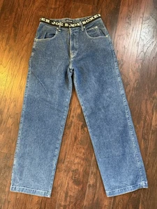 Vintage Y2K 90s Joe Boxer Baggy Denim Jeans Men 32x32 Skater Grunge Rock Punk - Picture 1 of 11