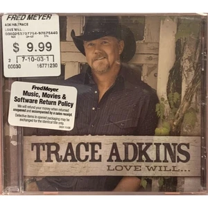 Love Will... by Trace Adkins NEW (CD, 2013, Show Dog Nashville) Country Music - Picture 1 of 2