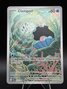 Clamperl - Illustration Rare SV10: Destined Rivals 195/182 Near Mint - Bild 1 von 10