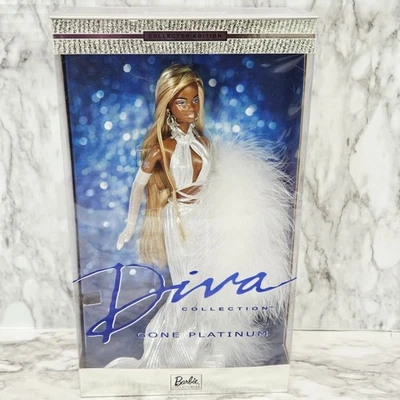 Barbie Diva Collection Gone Platinum Collector Edition AA 2001 Mattel Sparkle - Image 1 of 4