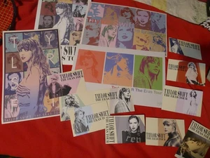 Taylor Swift VIP The Eras Tour Posters Postcards - Picture 1 of 9