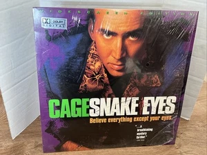 Snake Eyes Breitbild-Laserdisc LD Nicolas Cage Brian DePalma kostenloser Versand - Bild 1 von 2