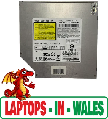 Computadora portátil interna Pioneer BDC-TD02VA SATA Blu-Ray BD-RE/DVD grabadora BD-ROM Foto 1 de 4
