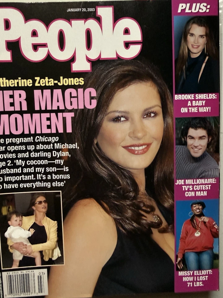 People Magazine Jan 20, 2003 Catherine Zeta-Jones-Missy Elliott - Image 1 of 1