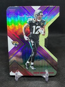 Dede Westbrook #/24 2017 Donruss Elite Rookies Aspirations Die-Cut #182 Rookie - Picture 1 of 3