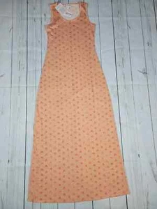 LuLaRoe Dani Tank Top Floor Length Dress, Size XS (NWT Chevrons Light Orange) - Picture 1 of 4