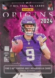2024 ORIGINS Football Hobby Box Sealed Panini NFL Jayden Daniels Rookie - Picture 1 of 1