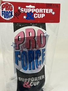 Athletic Cup -NEW Pro Forc Juniors Large Sports Jock Strap And Protective Cup - Picture 1 of 8