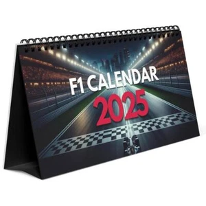 F1 Calendar 2025 with Race Track Design,for Fans and Motorsport Enthusias NEWts - Picture 1 of 11