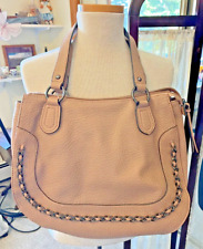 Jessica Simpson  Beige  Shoulder Bag  Large  purse  handbag  A+ Condition