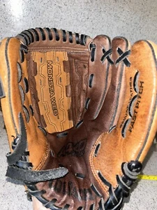 A-16) Wilson A440 FastPitch 11" AD440 FP115 Monsta Web Echtlederhandschuh RHT - Bild 1 von 5