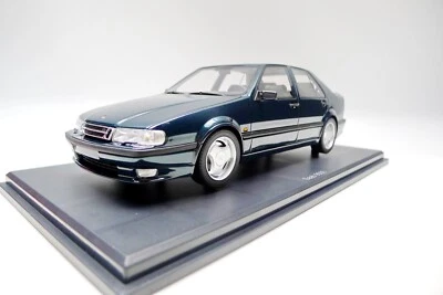 1 /18 Saab 9000 Aero Green Color Resin Model car By DNA Collectibles - Image 1 of 4