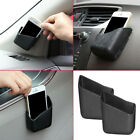 2x Black Car Interior Phone Holder Organizer Storage Bag Box Holder Accessories 