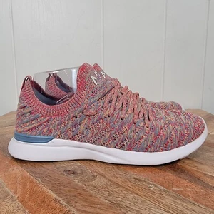 APL TECHLOOM WAVE W Multi Colored Knit Sneakers Shoes Womens Size 7 - Picture 1 of 9
