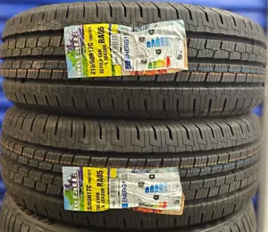 2X NEW ROTALLA 215/60 R17C 109/107T VAN TYRES 215 60 17 ALL SEASON 8 PLY M&S C+B - Picture 1 of 3