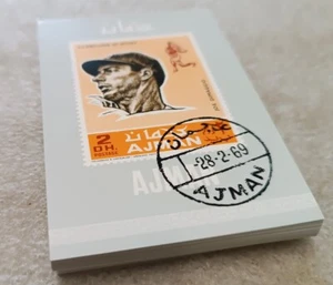 / 100X AJMAN 1969 - CTO - BASEBALL - SPORTS - Picture 1 of 2